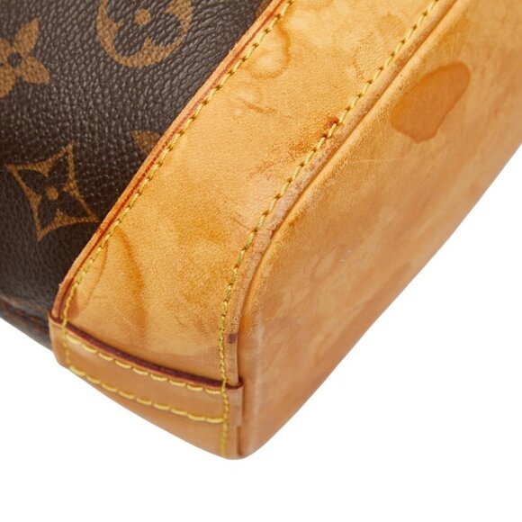 LOUIS VUITTON Brown Monogram Leather Lockit Tote Bag - Picture 5 of 12